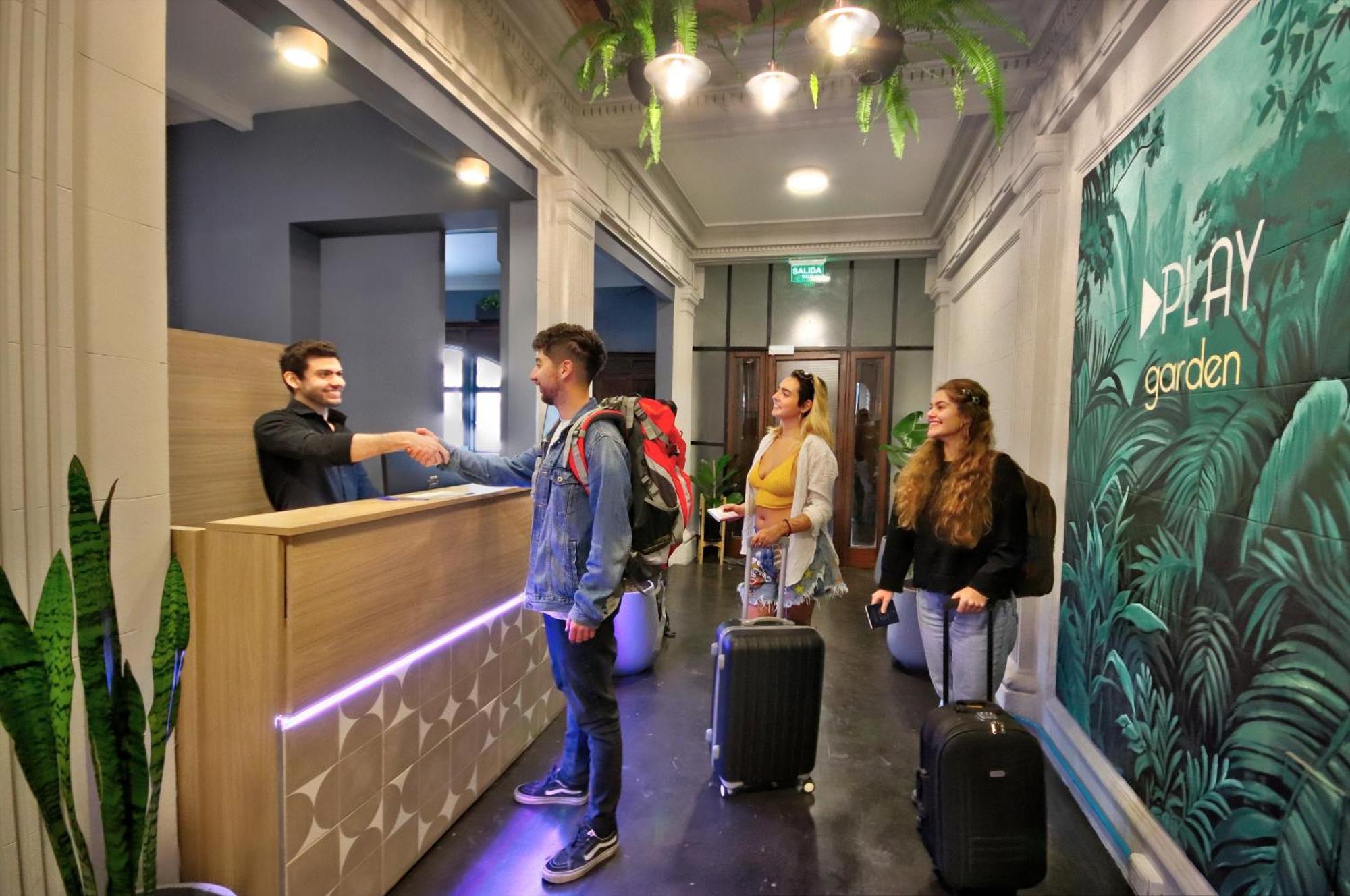 Play Hostel Garden ブエノスアイレス エクステリア 写真